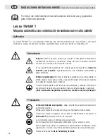 Предварительный просмотр 38 страницы Leister Twinny T Operating Instructions Manual