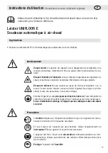 Preview for 15 page of Leister Unifloor E Operating Instructions Manual