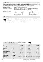 Preview for 34 page of Leister Unifloor E Operating Instructions Manual