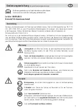 Preview for 3 page of Leister Uniplan E Operating Instructions Manual