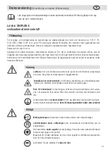 Preview for 45 page of Leister Uniplan E Operating Instructions Manual