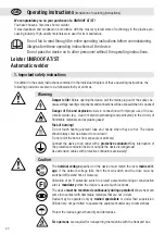 Preview for 42 page of Leister UNIROOF AT Operating Instructions Manual