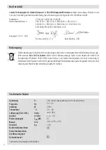 Preview for 4 page of Leister Uniroof E Operating Instructions Manual