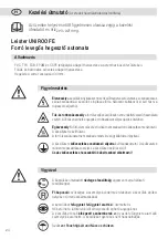 Preview for 24 page of Leister Uniroof E Operating Instructions Manual