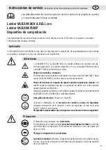 Preview for 21 page of Leister VACUUM BELL Operating Instructions Manual