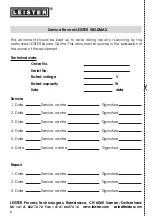 Preview for 8 page of Leister WELDMAX Operating Instructions Manual