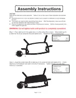 Предварительный просмотр 11 страницы Leisure Garden Furniture Amelia Cove Owner'S Manual