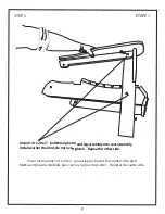 Предварительный просмотр 4 страницы Leisure Line FOLDING ADIRONDACK CHAIR Assembly Instructions Manual