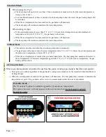 Предварительный просмотр 18 страницы Leisure Temp LT1000 Operation Manual