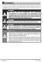 Предварительный просмотр 18 страницы Leisure RI85421 User Manual