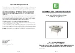 Предварительный просмотр 2 страницы Leisuregrow LG OUTDOOR Lyon Assembly And Care Instructions