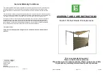 Предварительный просмотр 1 страницы Leisuregrow LG Outdoor Rodin Assembly And Care Instructions