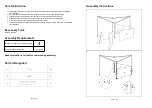 Предварительный просмотр 2 страницы Leisuregrow LG Outdoor Rodin Assembly And Care Instructions