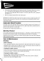 Preview for 6 page of LEISUREWIZE Foldable Travel Kettle Information For Use