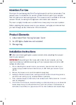 Preview for 2 page of LEISUREWIZE LW700 Information For Use