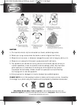 Предварительный просмотр 4 страницы LEISUREWIZE Portawash LWACC169 Operating Instructions