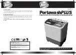 Предварительный просмотр 1 страницы LEISUREWIZE PortawashPLUS LWACC421 Quick Start Manual