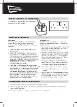 Preview for 5 page of LEISUREWIZE SWTBC Information For Use