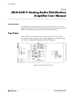 Preview for 2 page of Leitch ADA-6081 User Manual