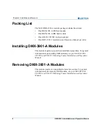 Preview for 23 page of Leitch DMX-3901-A Installation And Operation Manual