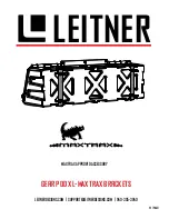 Leitner 00-XLMAX-01-1297 Assembly/Installation Instructions предпросмотр