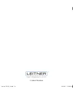 Предварительный просмотр 16 страницы Leitner LH270 Manual