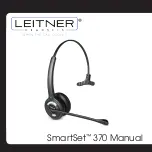 Preview for 1 page of Leitner SmartSet 370 Manual