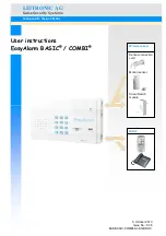 Leitronic AG EasyAlarm BASIC User Instructions предпросмотр