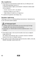 Предварительный просмотр 62 страницы LEITZ 6526 Instructions For Use Manual