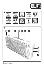 Preview for 2 page of LEITZ COMPLETE PORTABLE CONFERENCE SPEAKER Instructions For Use Manual