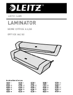 LEITZ iLAM HOME OFFICE A3 Instruction Manual preview