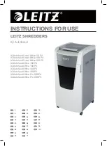 LEITZ IQ Autofeed Instructions For Use Manual preview