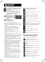 Preview for 68 page of LEITZ IQ Autofeed Instructions For Use Manual