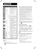 Preview for 78 page of LEITZ IQ Autofeed Instructions For Use Manual