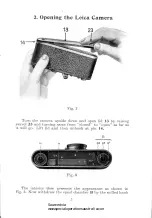 Preview for 3 page of LEITZ Leica IIIa User Manual