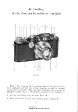 Preview for 13 page of LEITZ Leica IIIa User Manual