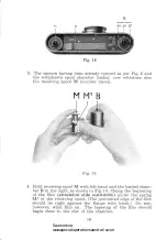 Preview for 14 page of LEITZ Leica IIIa User Manual