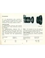 Предварительный просмотр 27 страницы LEITZ Leicina Super RT-1 Instructions Manual