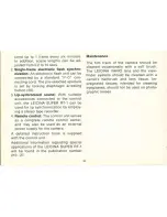 Предварительный просмотр 30 страницы LEITZ Leicina Super RT-1 Instructions Manual