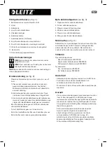 Preview for 13 page of LEITZ Precision Office A3+ Manual