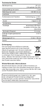 Preview for 12 page of LEITZ PRO PRESENTER Instructions For Use Manual