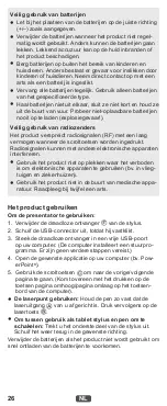 Preview for 26 page of LEITZ PRO PRESENTER Instructions For Use Manual