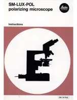 Preview for 1 page of LEITZ SM-LUX-POL Instructions For Use Manual