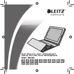 Preview for 1 page of LEITZ Tech Grip User Manual