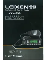 Leixen VV898 User Manual preview