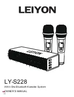 Предварительный просмотр 1 страницы Leiyon LY-S228 Owner'S Manual