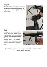 Предварительный просмотр 6 страницы Lekker Adjustable handlebar stem Installation Manual