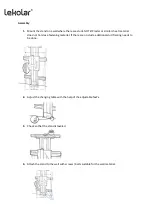 Предварительный просмотр 2 страницы Lekolar 119366 Assembly Instructions