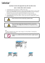 Lekolar 34220 Assembly Instructions preview