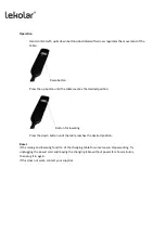 Предварительный просмотр 3 страницы Lekolar 35448 Assembly Instructions